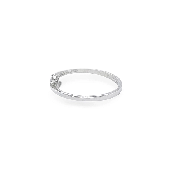 Gold Ring with Zircons