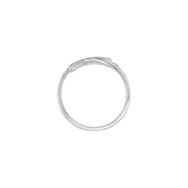 Gold Ring with Zircons