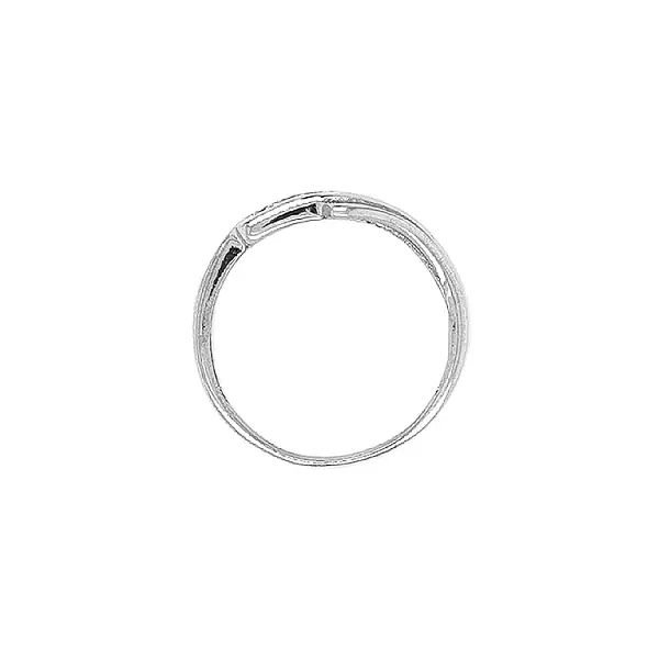 Gold Ring with Zircons