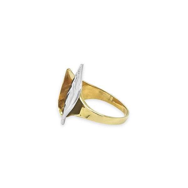 Golden Ring made of Combined Gold