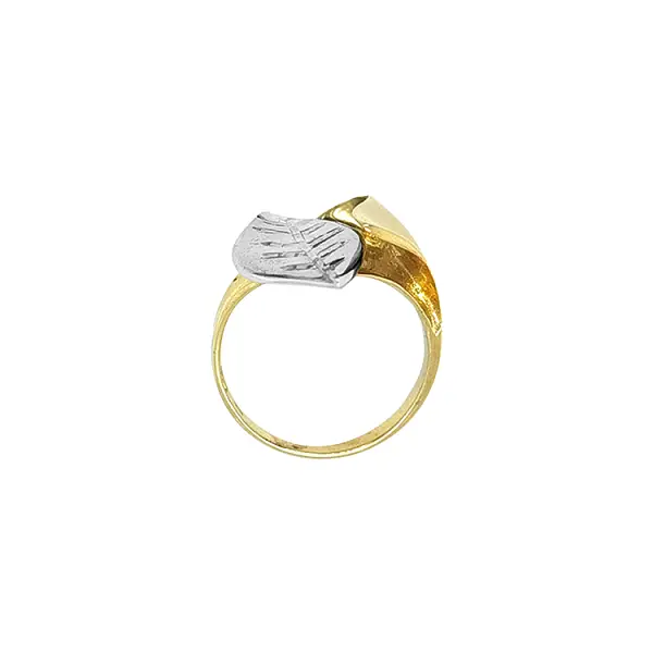 Golden Ring made of Combined Gold