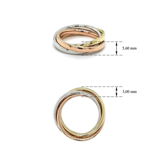 Gold Ring made of Combination Gold