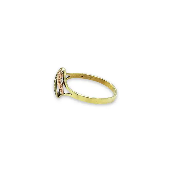 Ring made of mixed gold