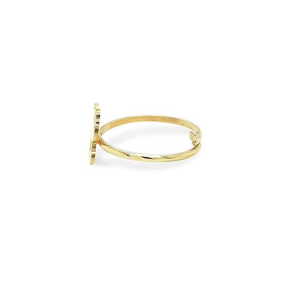 Gold Ring Hello Kitty