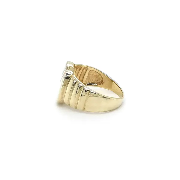 Men's Combination Gold Ring