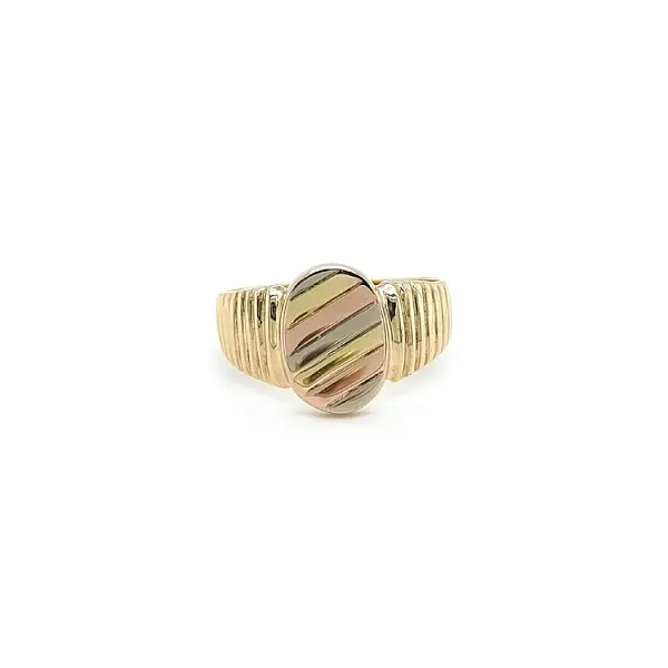 Men's Combination Gold Ring