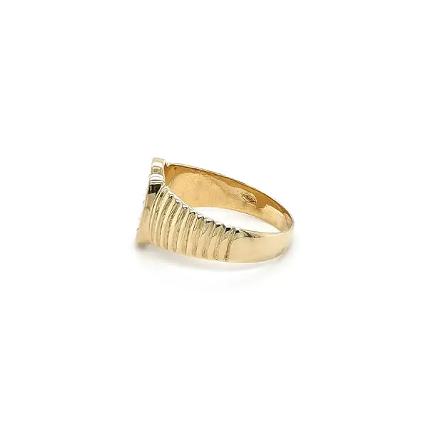 Men's Combination Gold Ring