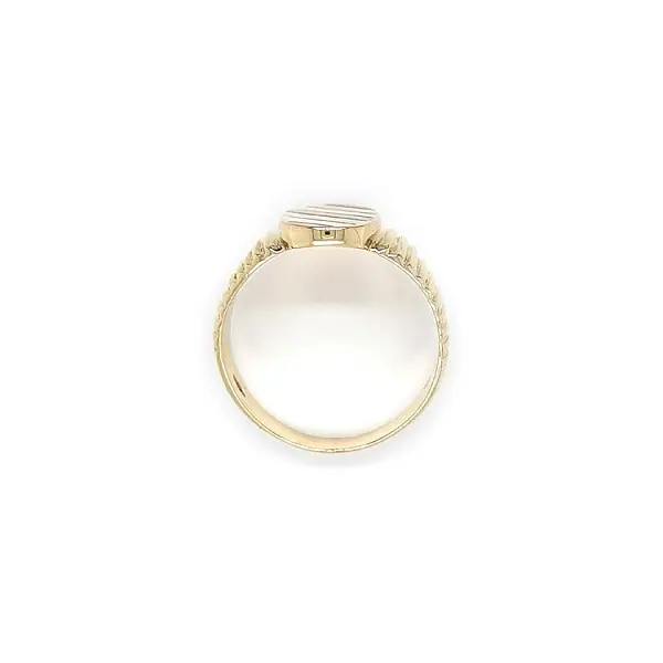 Men's Combination Gold Ring