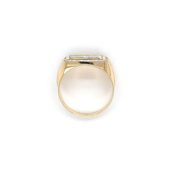 Gold Men's Sealing Ring