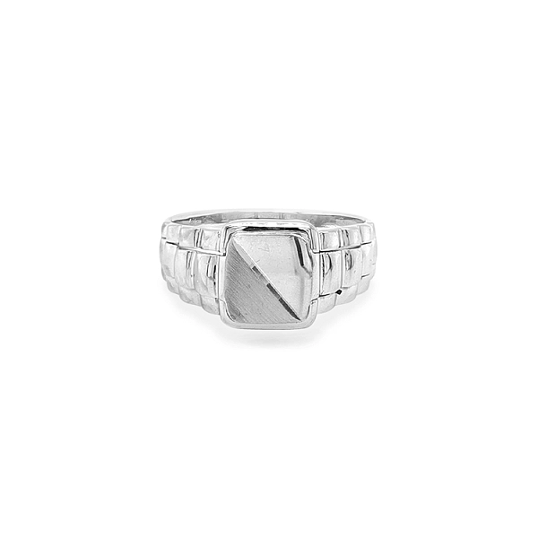 Men's White Gold Ring