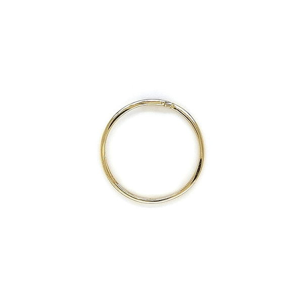 Ring with Zirconias in Gold Combination
