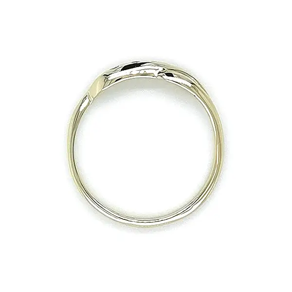 Gold Ring with Zircons