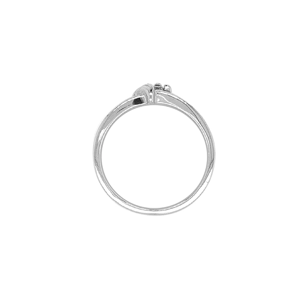 Gold Ring with Zircon