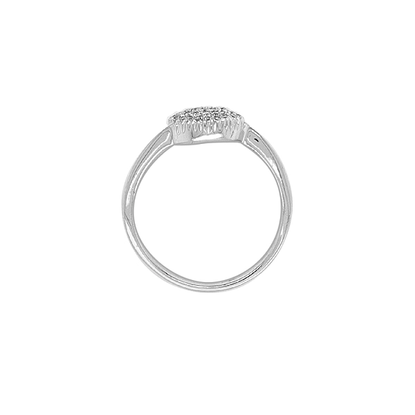 Gold Ring with Zircons
