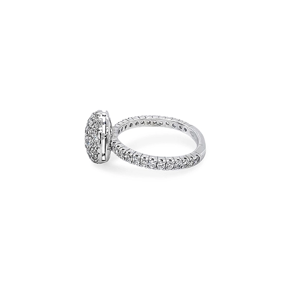 Gold Ring with Zircons