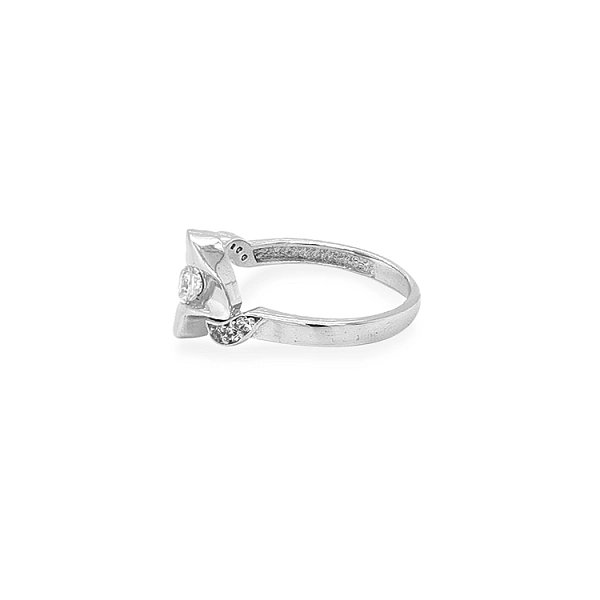 Gold Ring with Zircons