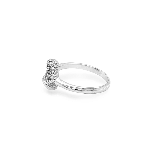 Gold Ring with Zircons
