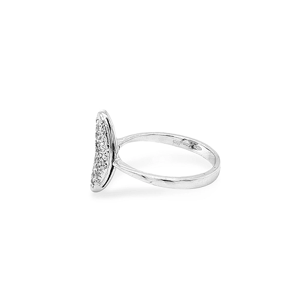Gold Ring with Zircons