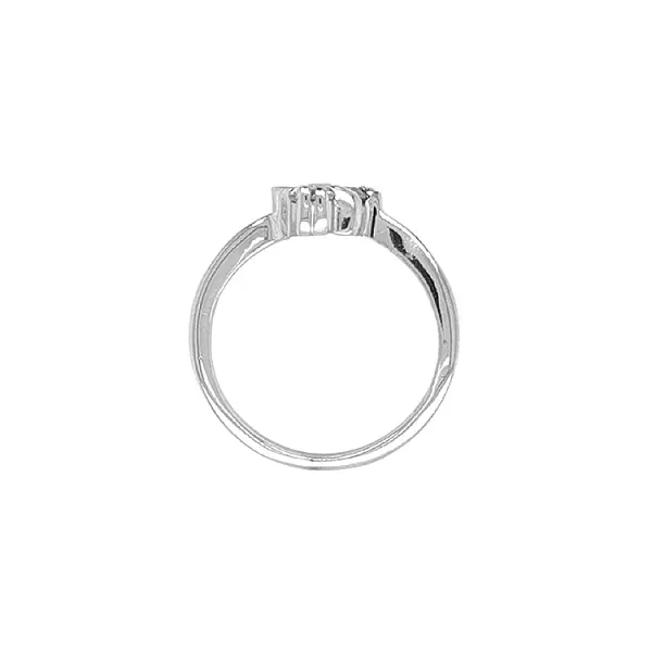 Gold Ring with Zircons