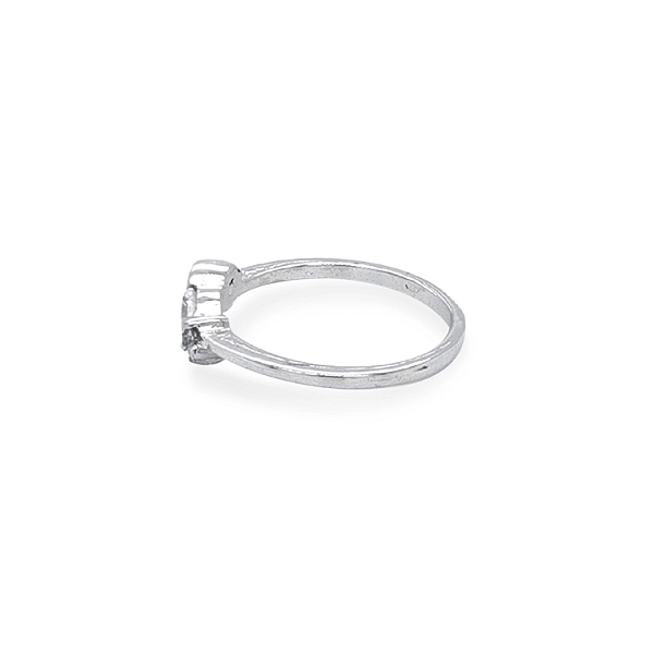 Gold Ring with Zircons
