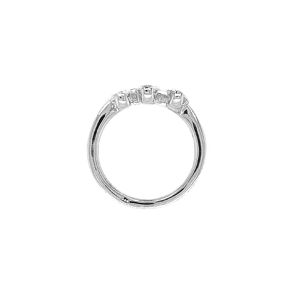 Gold Ring with Zircons