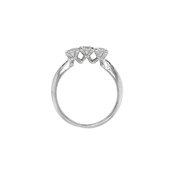 Gold Ring with Zircons