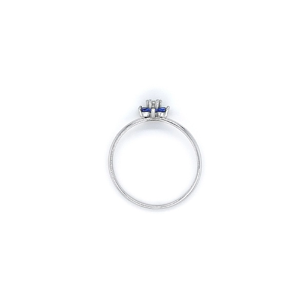 White Gold Sapphire Ring