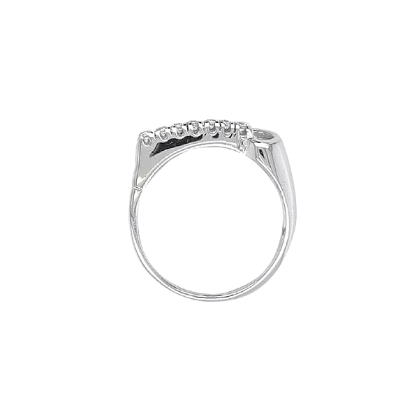 Gold Ring with Zircons