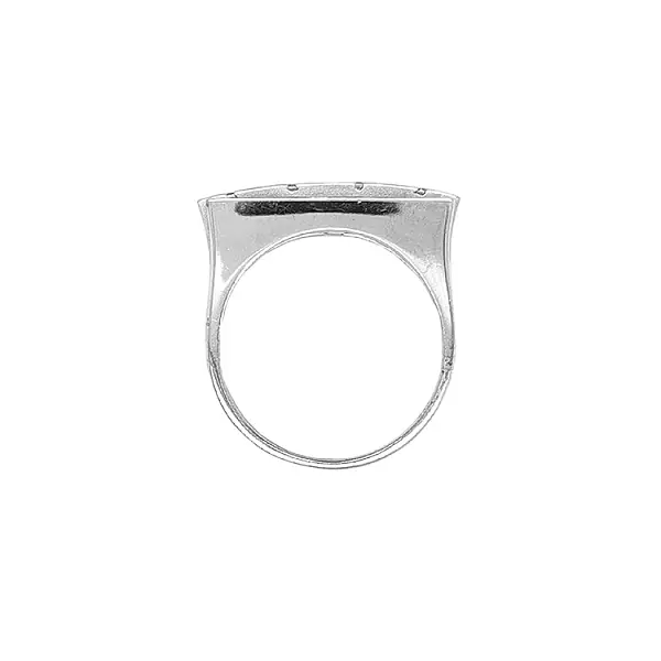 Gold Ring with Zircons