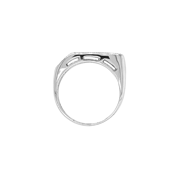 Gold Ring with Zircons