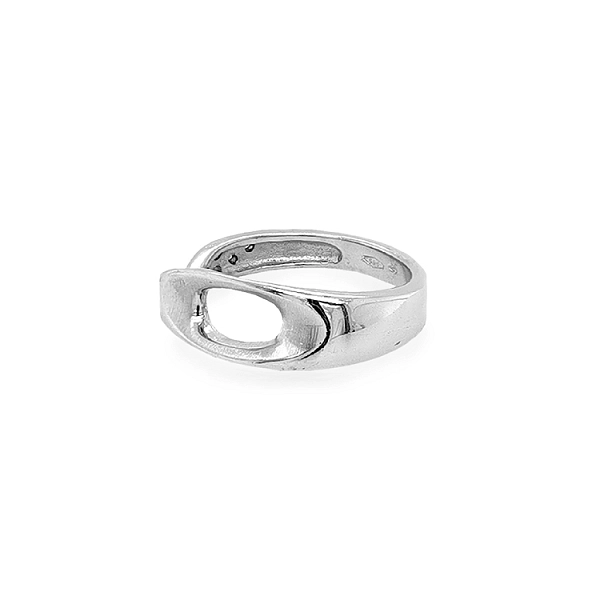 Gold Ring with Zircons