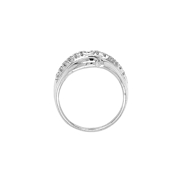 Gold Ring with Zircons