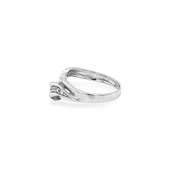 Gold Ring with Zircons