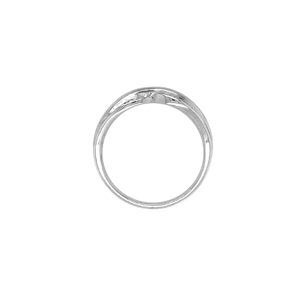 Gold Ring with Zircons