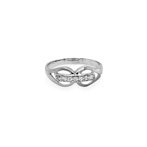 Gold Ring with Zircons