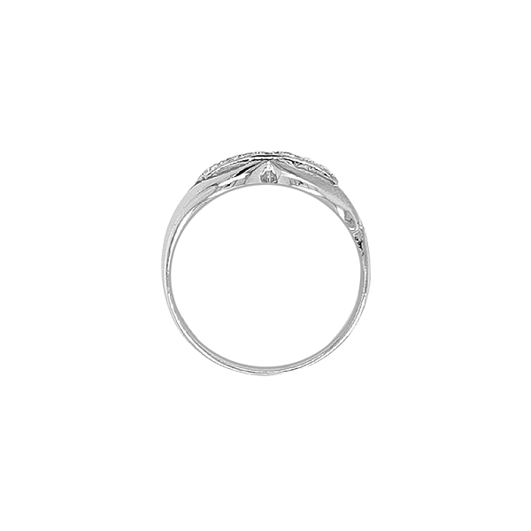 Gold Ring with Zircons