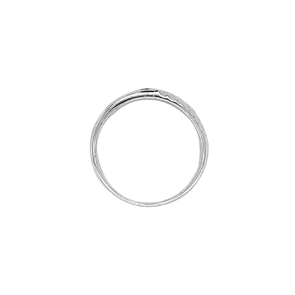 Gold Ring with Zircons