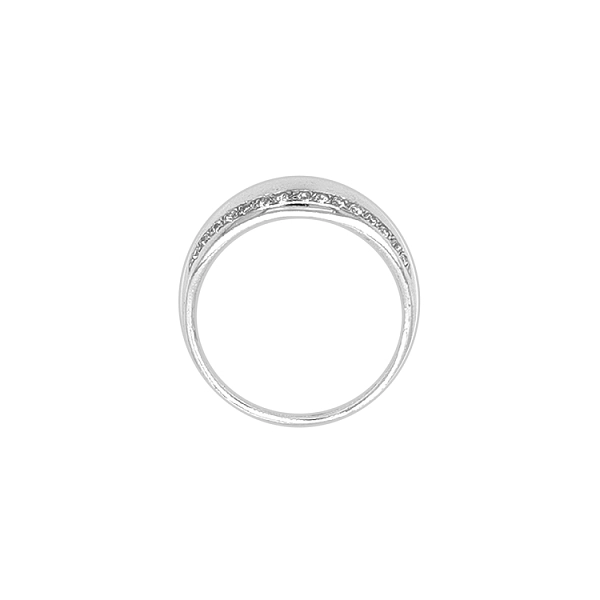 Gold Ring with Zircons
