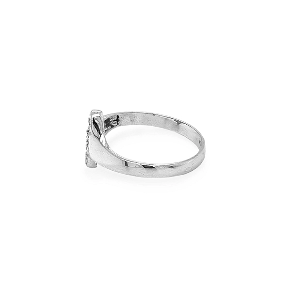 Gold Ring with Zircons
