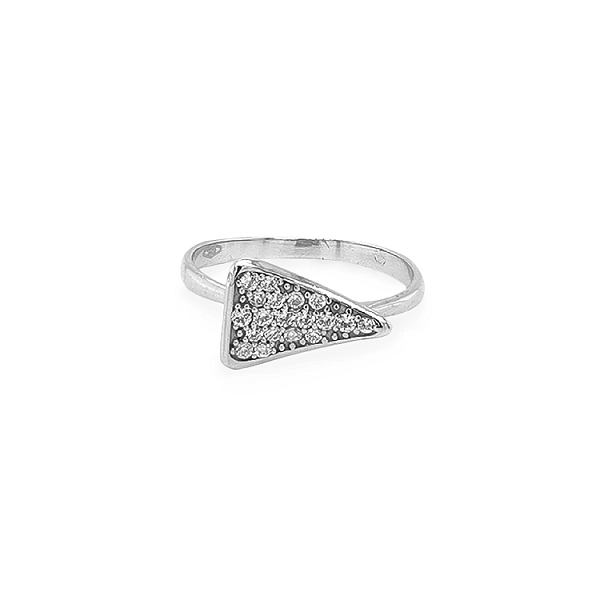 Gold Ring with Zircons
