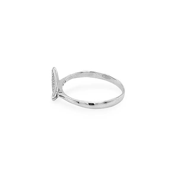 Gold Ring with Zircons