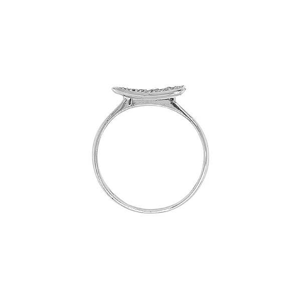 Gold Ring with Zircons