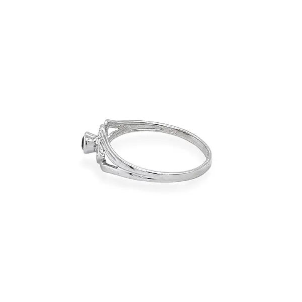 Gold Ring with Black Stone