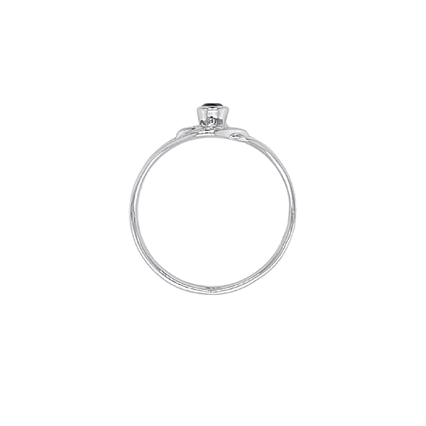 Gold Ring with Black Stone