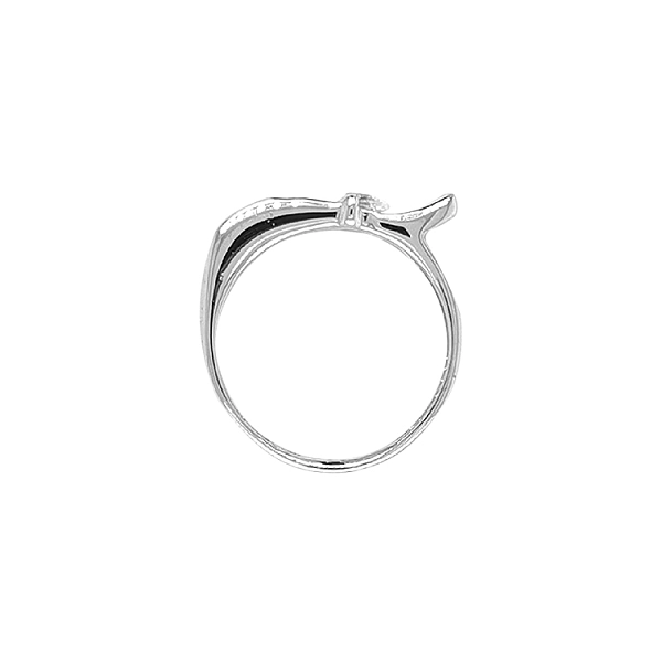 Gold Ring with Zircons
