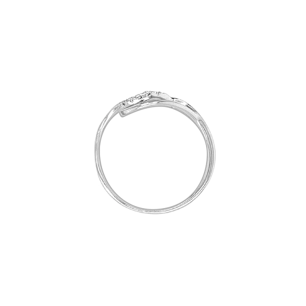 Gold Ring with Zircons