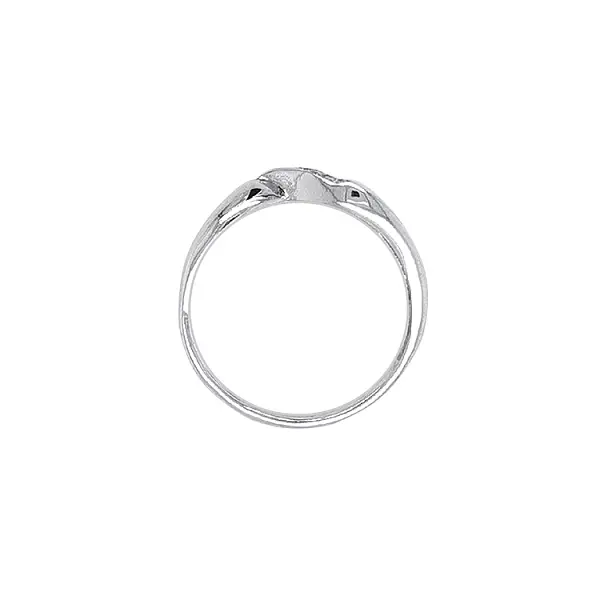 Gold Ring with Zircons