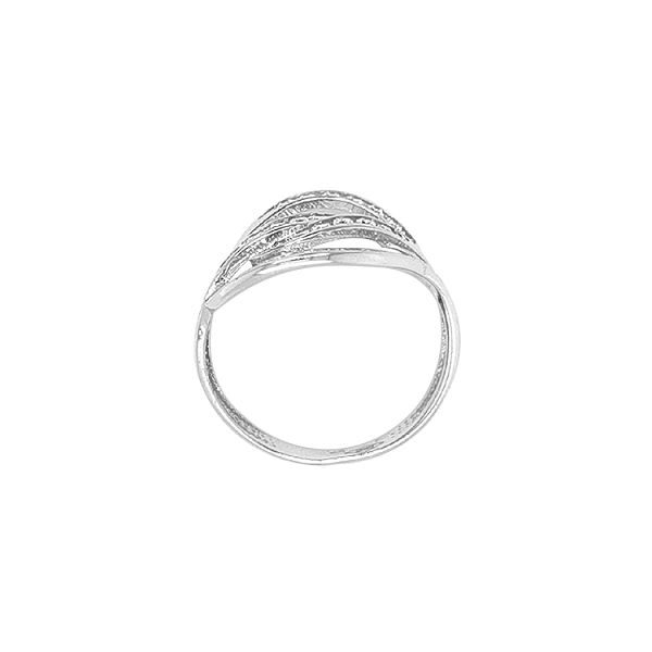 Gold Ring with Zircons