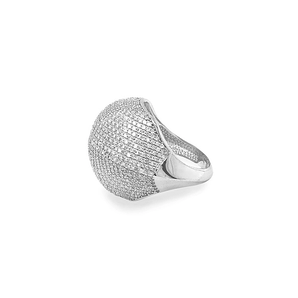 Gold Ring with Zircons
