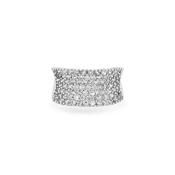 Gold Ring with Zircons